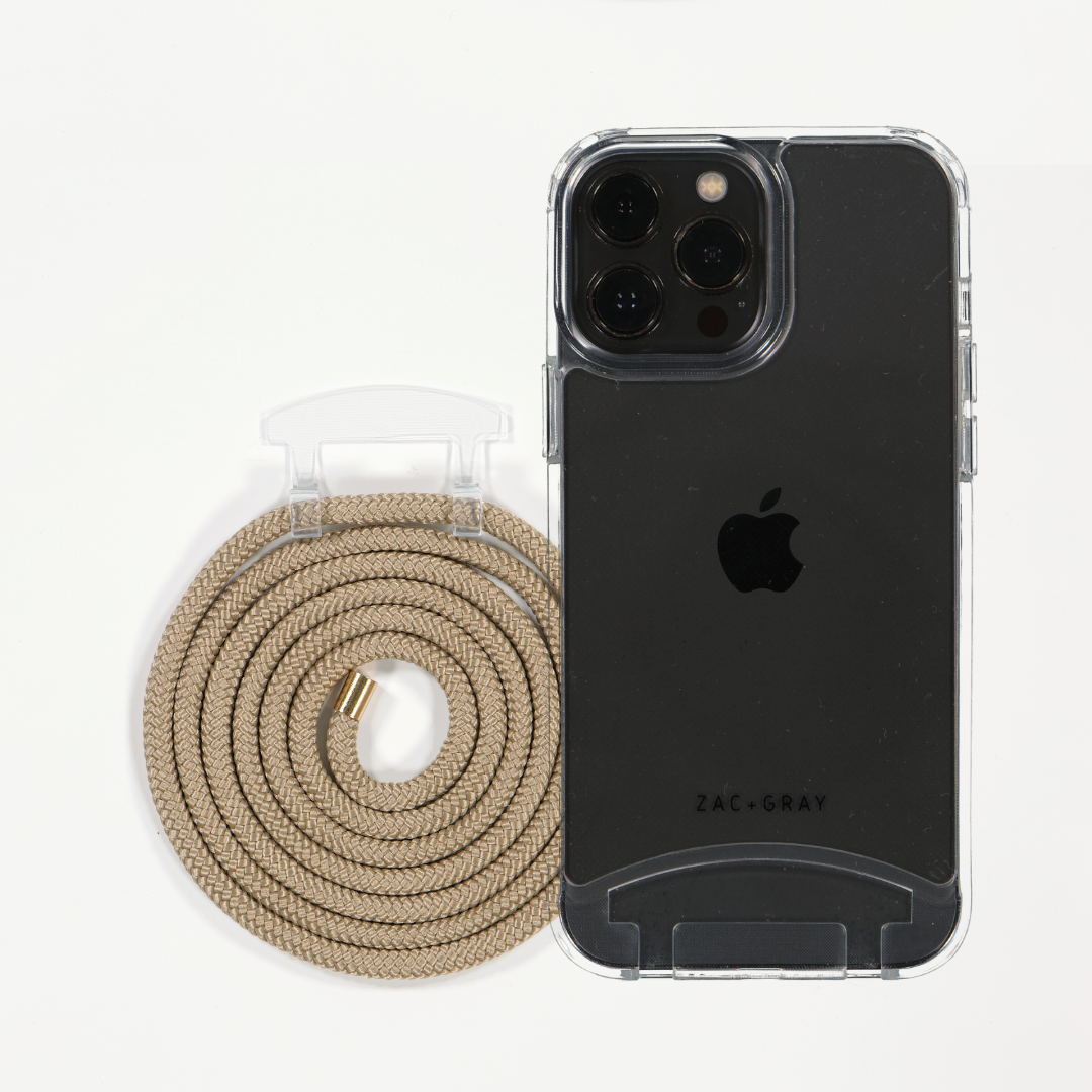 iPhone 12 Mini TRANSPARENT CASE + CORD