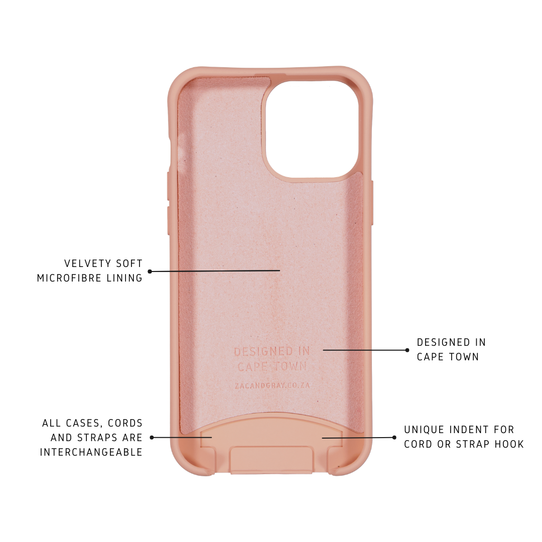 iPhone 13 Pro Max SUNSET CORAL CASE + CORD