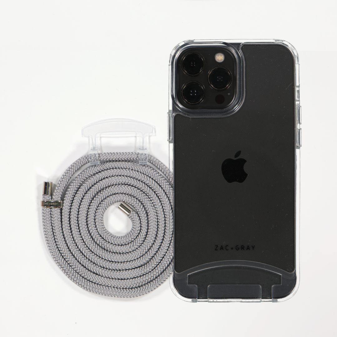 iPhone 13 Pro TRANSPARENT CASE + CORD