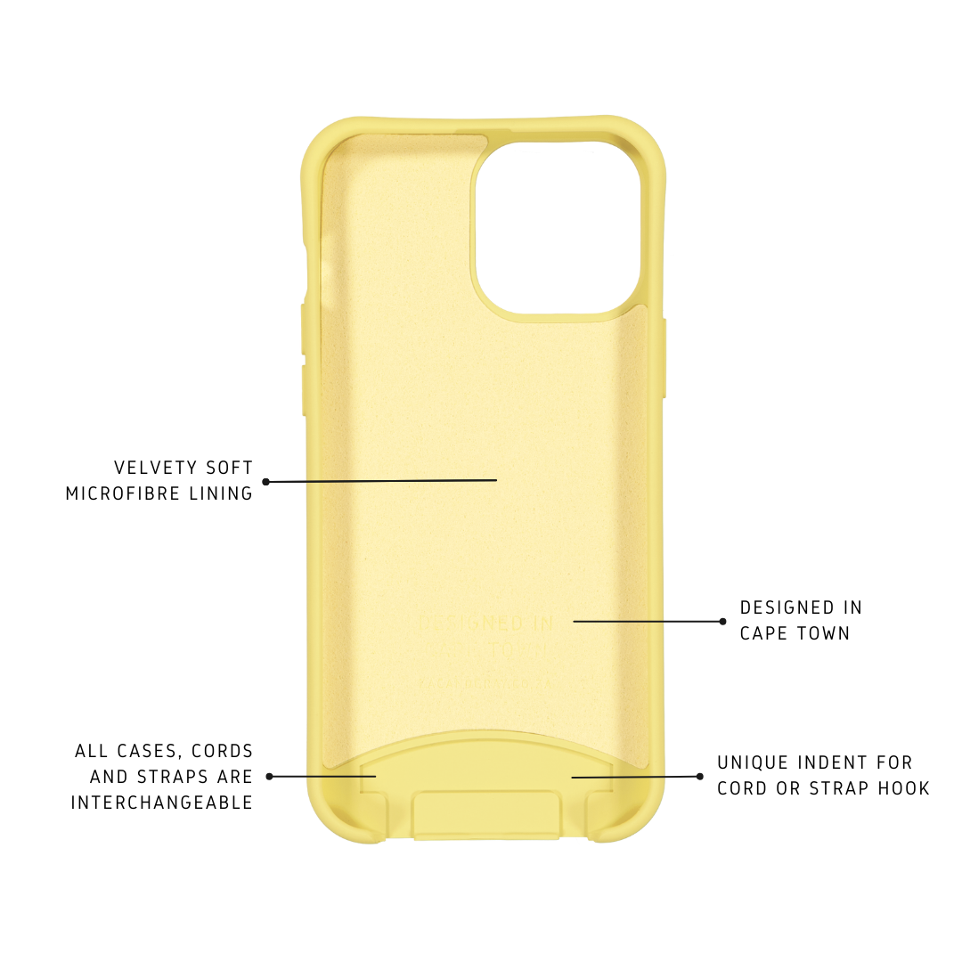 iPhone 14 SUNSHINE YELLOW CASE + CORD