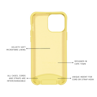 iPhone 13 Pro Max SUNSHINE YELLOW CASE + CORD