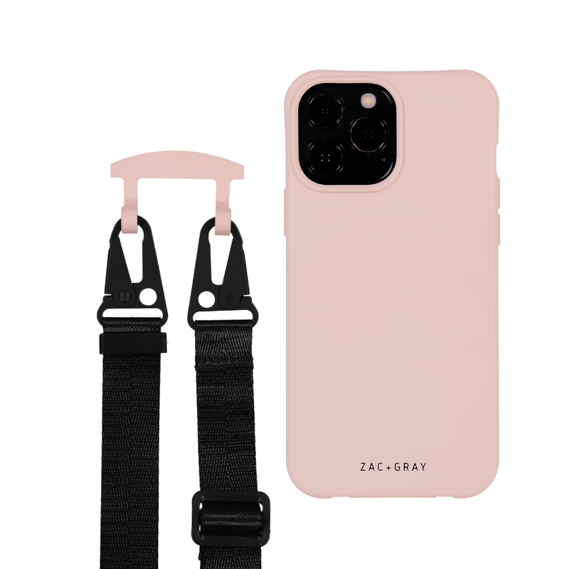 iPhone 16 Plus ROSÉ PINK CASE + CORD