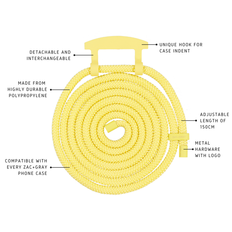 iPhone 14 SUNSHINE YELLOW CASE + CORD