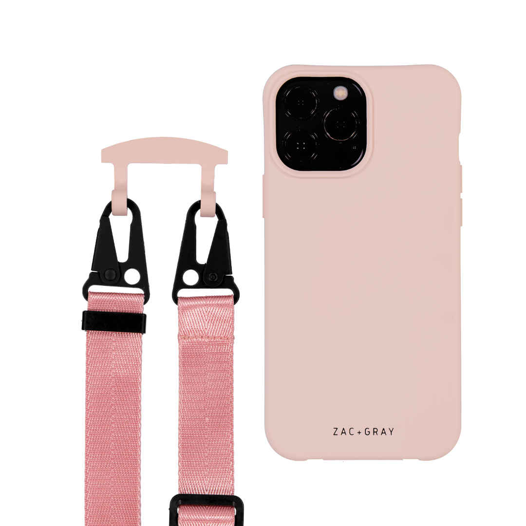 iPhone 12 Pro Max ROSÉ PINK CASE + CORD