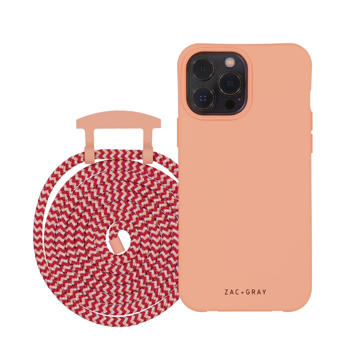 iPhone 12 Pro Max SUNSET CORAL CASE + CORD