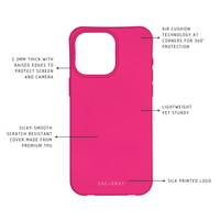 iPhone 16 Plus HOT PINK CASE - MAGSAFE