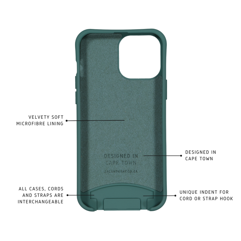 iPhone 12 and 12 Pro TIDAL TEAL CASE