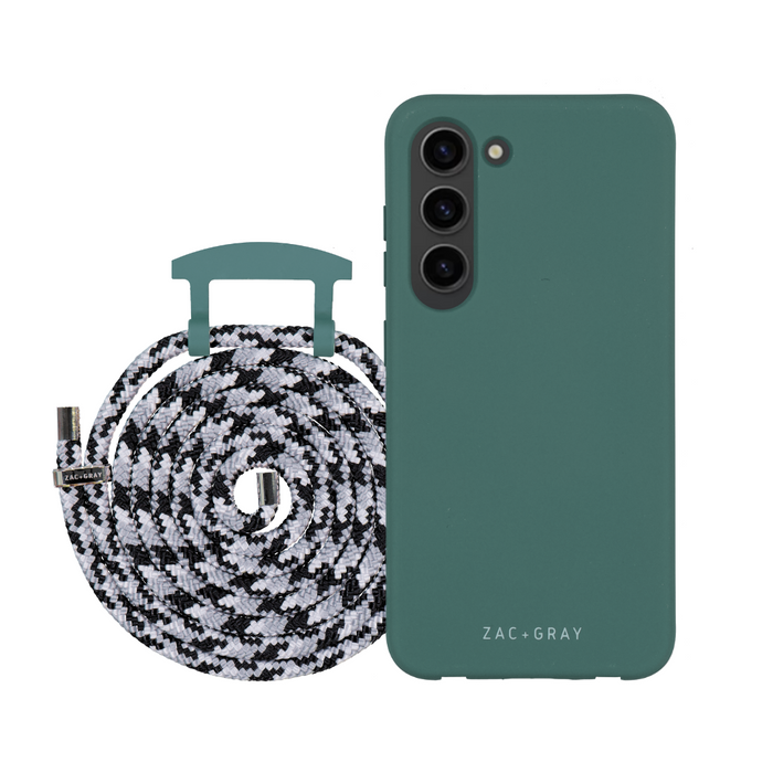 Samsung S23 TIDAL TEAL CASE + GLACIER CORD