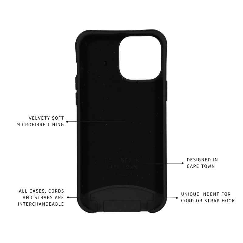 iPhone 12 Mini MIDNIGHT BLACK CASE