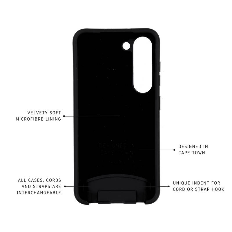 Samsung S23 MIDNIGHT BLACK CASE