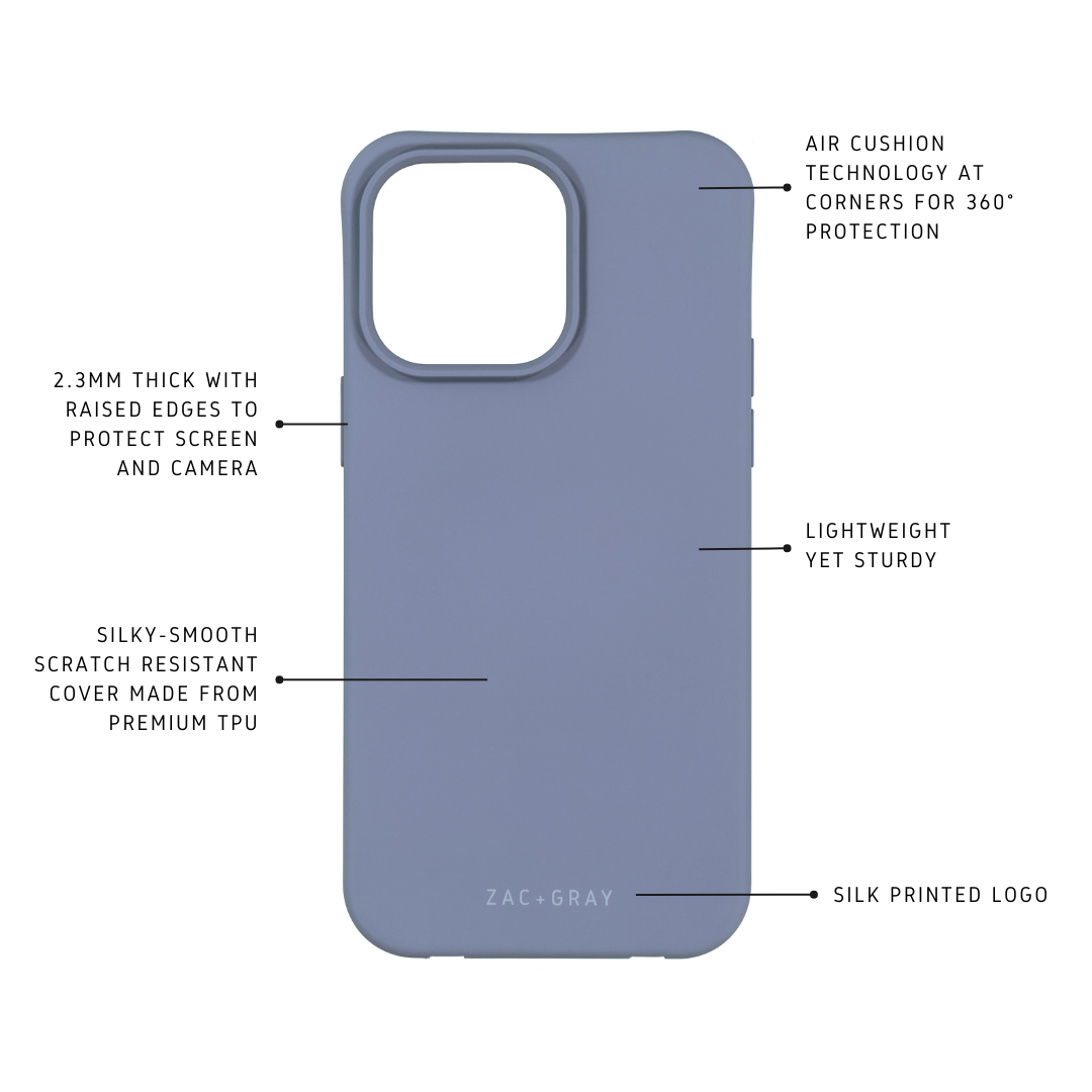 a diagram of a phone case with instructions