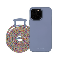 iPhone 15 BLUE FOG CASE + CORD