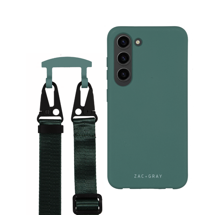 Samsung S23 TIDAL TEAL CASE + TIDAL TEAL STRAP