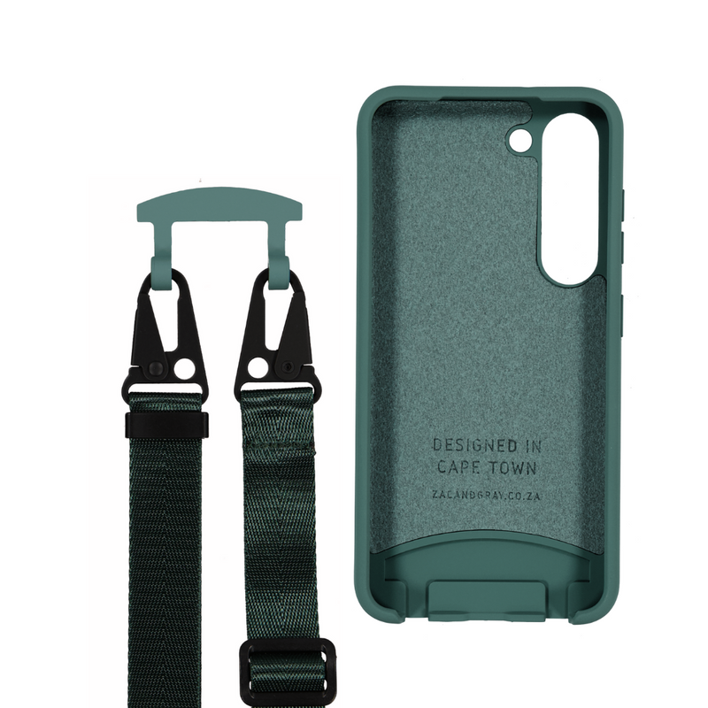 Samsung S24 TIDAL TEAL CASE + TIDAL TEAL STRAP