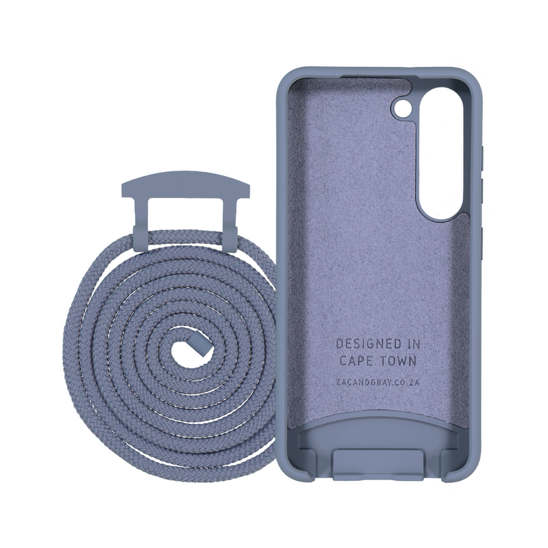 Samsung S23 Plus BLUE FOG CASE + BLUE FOG CORD