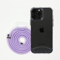 iPhone 13 Pro TRANSPARENT CASE + CORD