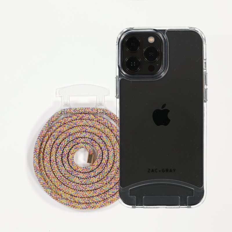 iPhone 12 Pro Max TRANSPARENT CASE + CORD