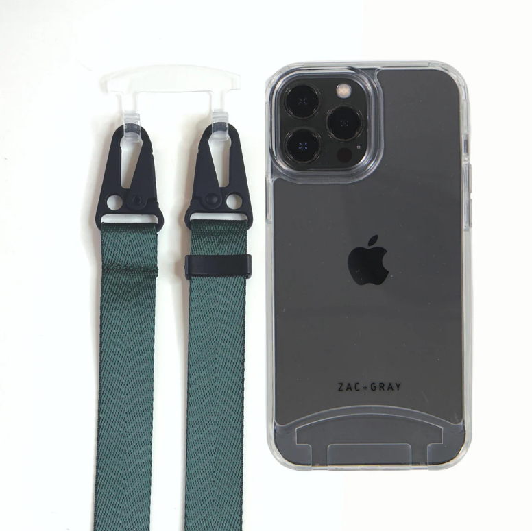 iPhone 12 and 12 Pro TRANSPARENT CASE + CORD